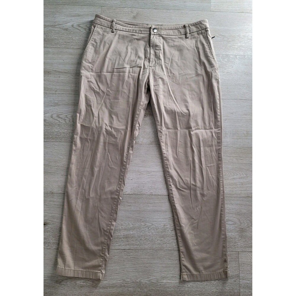 Bird Dogs Boom For Your Boomstick Mens 36x29 Beige Performance Chino Golf Pants